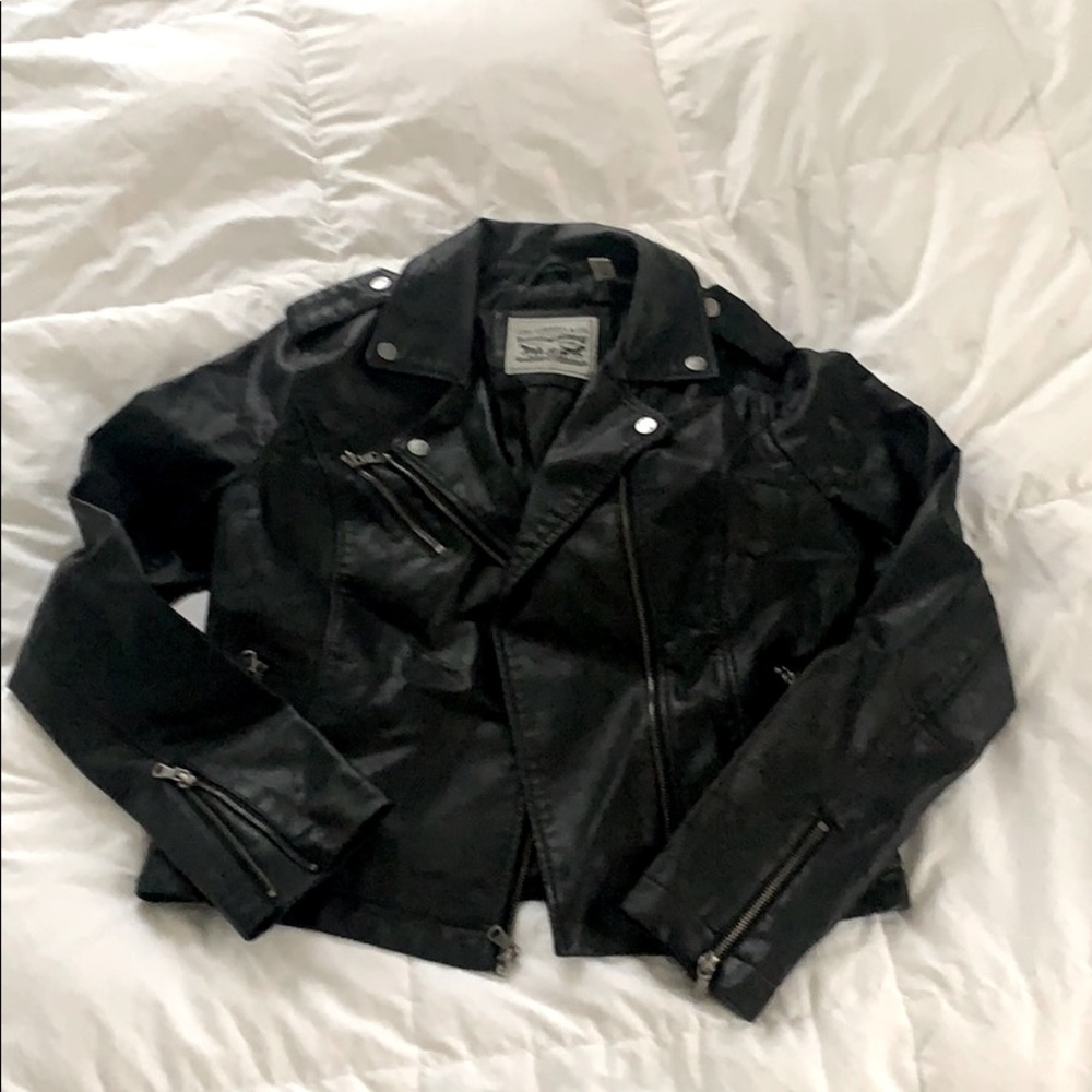 Levi Strauss Vegan Leather Jacket